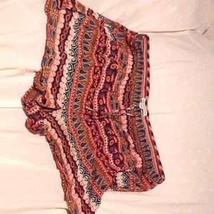 Bohemian Patterned Shorts